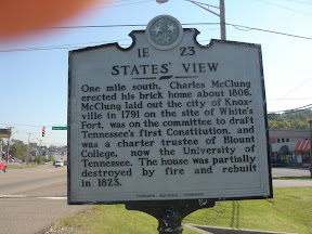 Printable Knoxville Historical Markers on Mapicurious.com